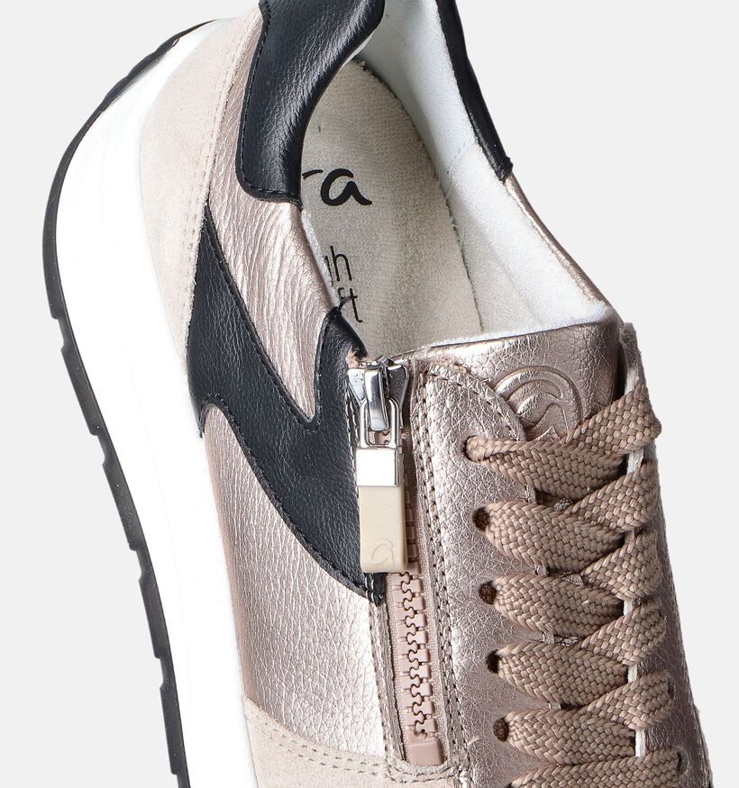 Ara New York High Soft Baskets en Or pour femmes (355193)
