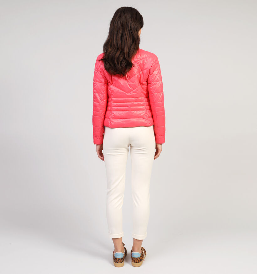 Vero Moda Sorayasiv Rode Puffer jas voor dames (352170)