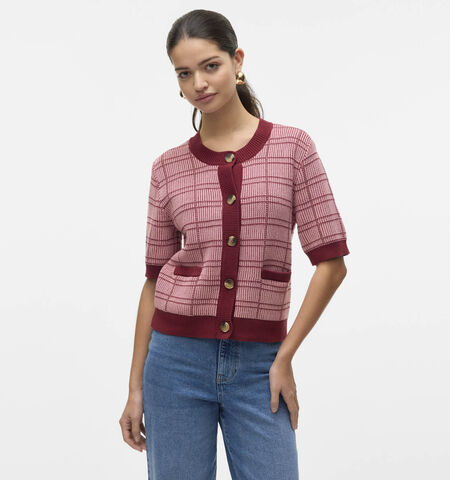Cardigan roze