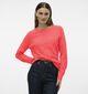 Vero Moda Doffy Pull en Rouge pour femmes (352217)