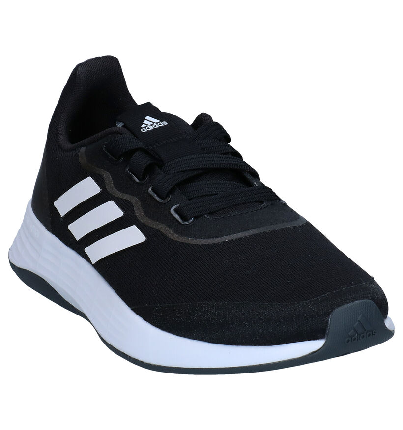 adidas QT Racer Zwarte Sneakers voor dames (290834) - geschikt voor steunzolen