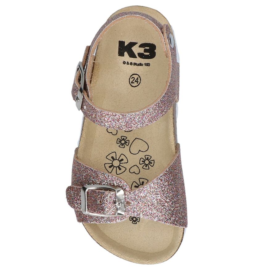 Roze Glitter Sandalen K3 in kunstleer (245085)