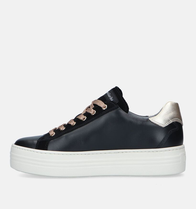 NeroGiardini Zwarte Platform Sneakers voor dames (330174) - geschikt voor steunzolen