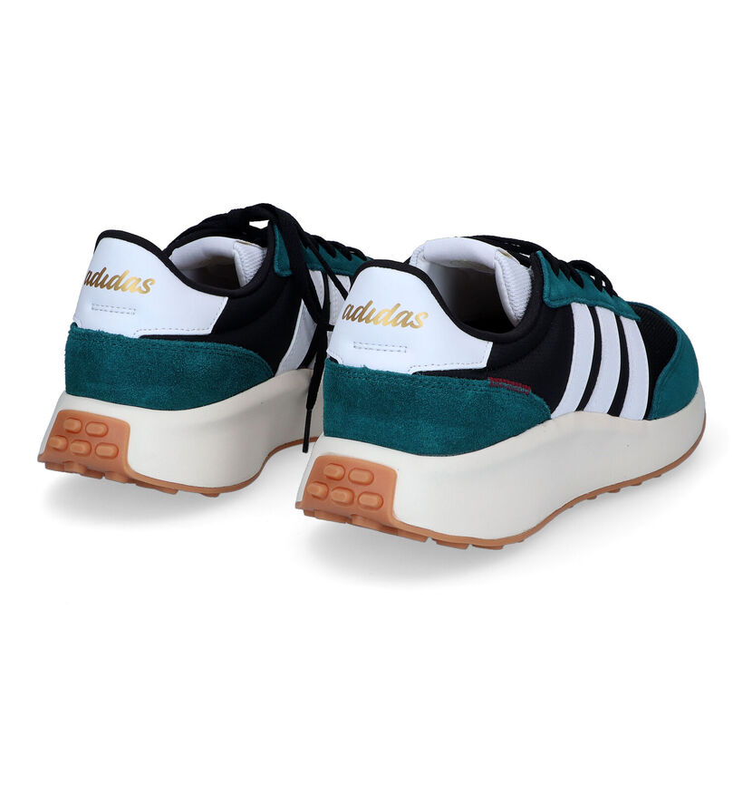 adidas Run 70S Zwarte Sneakers voor heren (302028) - geschikt voor steunzolen