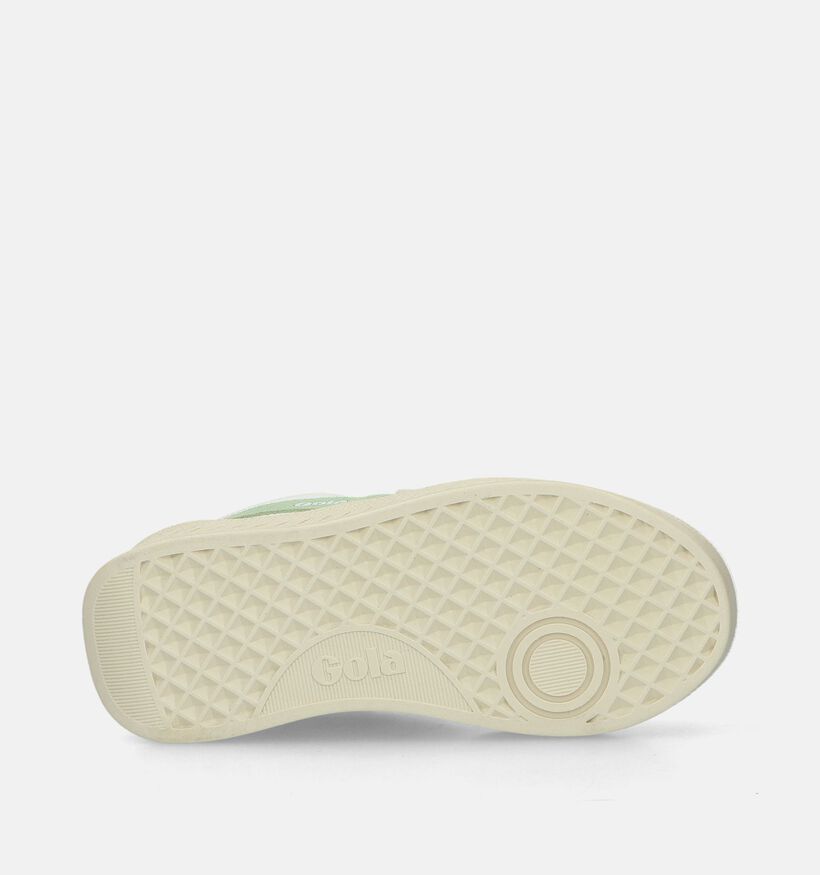 Gola Grandslam Trident Strap Baskets en Blanc pour filles (345131) - pour semelles orthopédiques