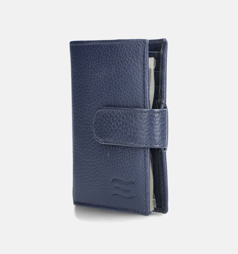 Crinkles Porte-carte en Bleu pour femmes (375959)