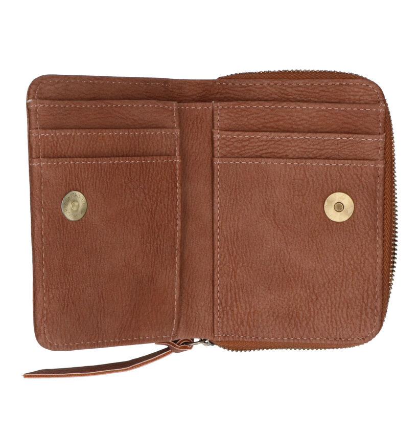 Woomen Acacia Zwarte Ritsportemonnee voor dames (330821)