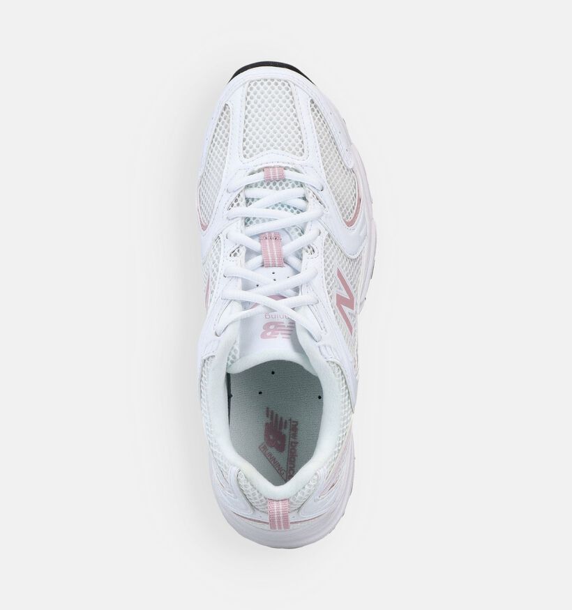 New Balance 530 Witte/Roze Sneakers voor dames (375003) - geschikt voor steunzolen