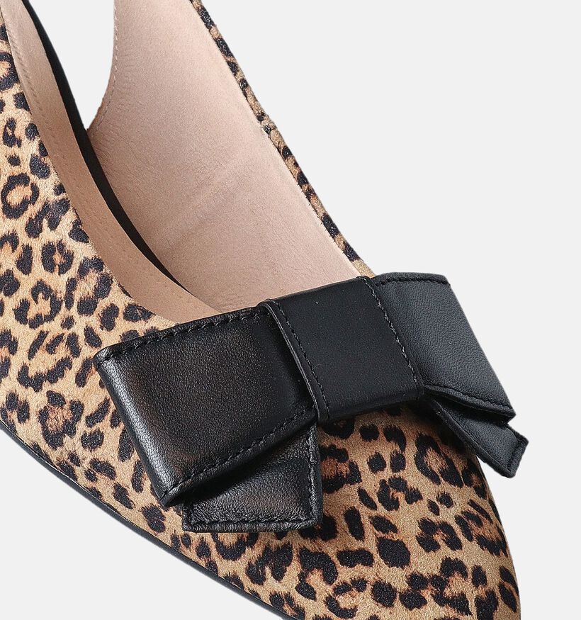 Gabor Bruine Slingback Pumps Strik voor dames (355103)