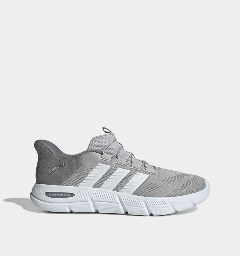 adidas Cloudfoam Flex Grijze Loopschoenen voor heren (366909) - geschikt voor steunzolen