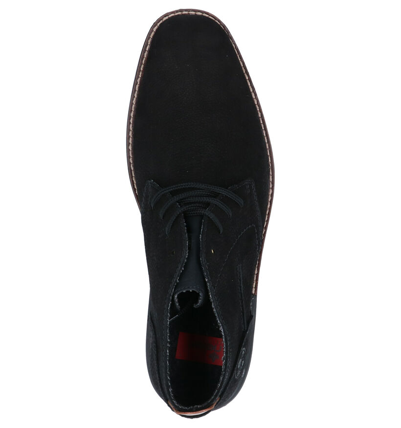 Rieker Chaussures hautes en Noir en cuir (262160)