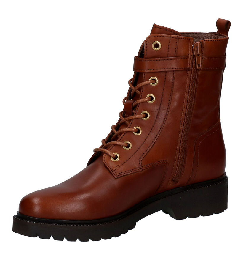 Scapa Zwarte Bottines in leer (297964)