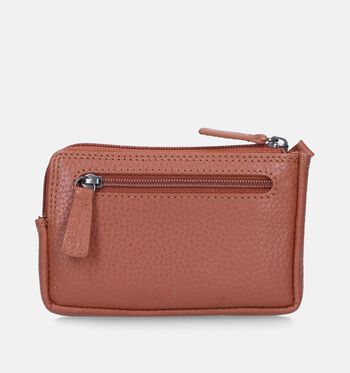 Label M Petite maroquinerie Noir/Cognac/Rouge