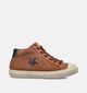 STONES and BONES Robbi Chaussures &agrave; lacets en Cognac pour gar&ccedil;ons (378205) - pour semelles orthop&eacute;diques