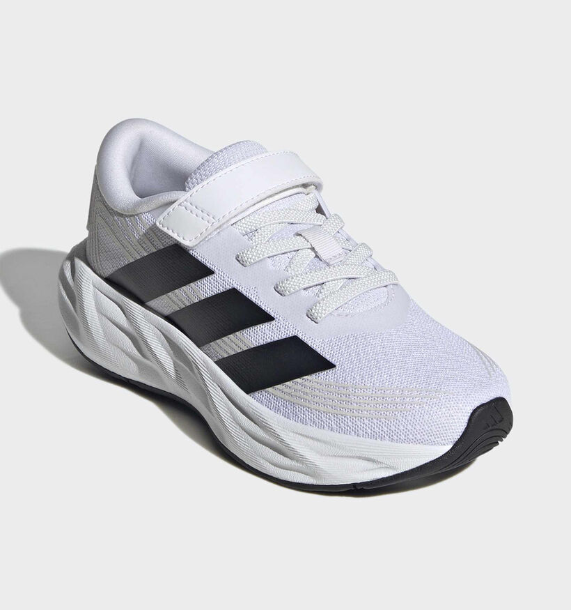 adidas Galaxy Witte Lage Sneakers voor jongens (375427) - geschikt voor steunzolen