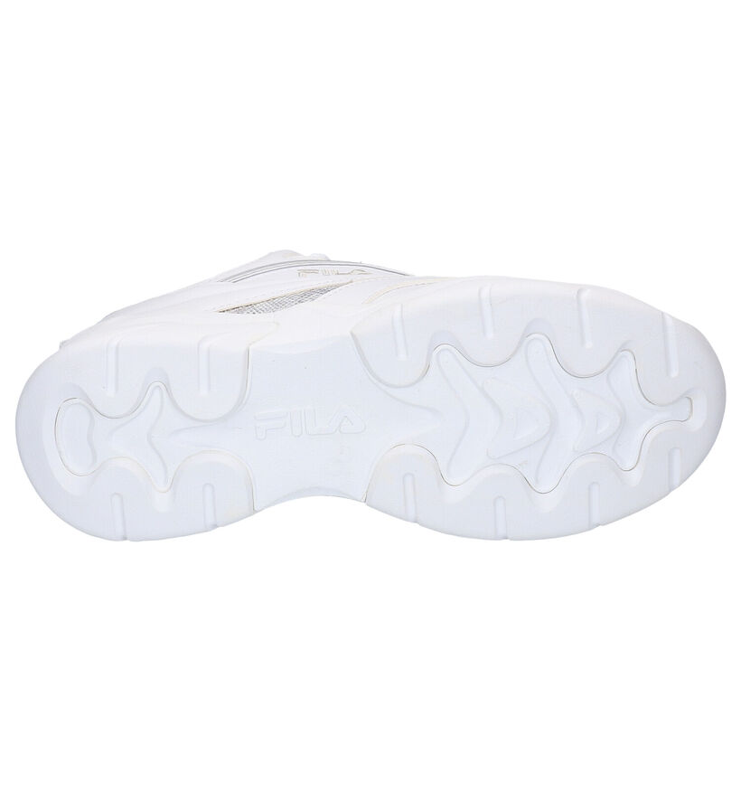 Fila Ray F Baskets en Blanc en cuir (265542)