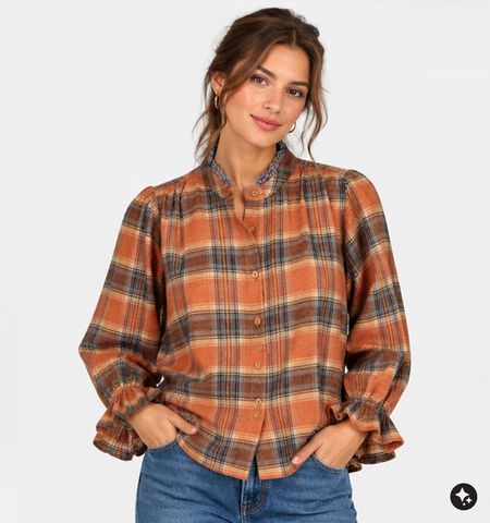 Ador&eacute; Blouses Marron