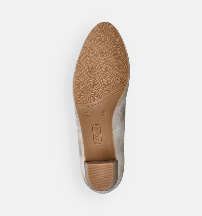 Rieker Goudkleurige Pumps voor dames (370668)