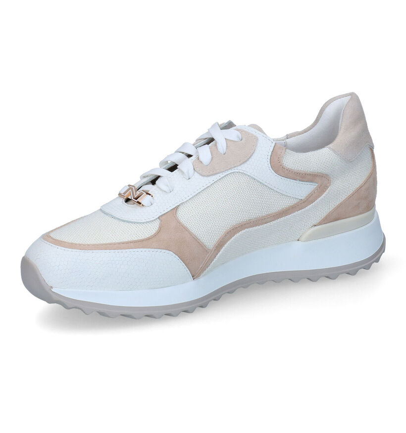 Nathan-Baume Beige Sneakers in leer (308375)