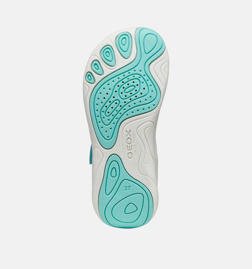 Geox Foot-Run Turquoise Sneakers voor meisjes (368446) - geschikt voor steunzolen