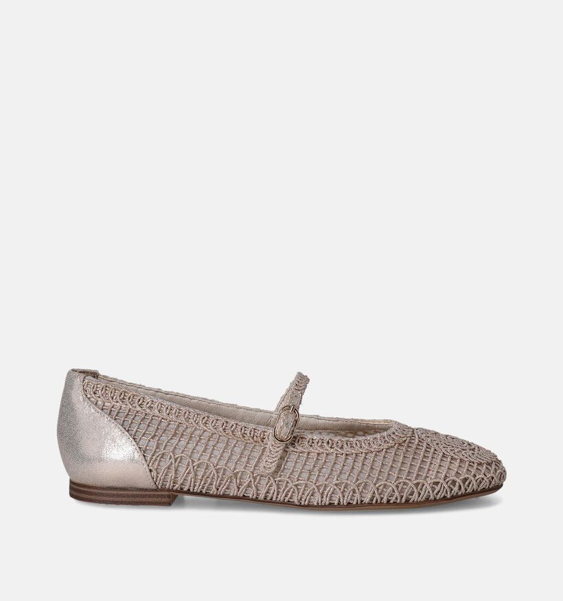 Tamaris Gouden Ballerina's met Riempje voor dames (356896)