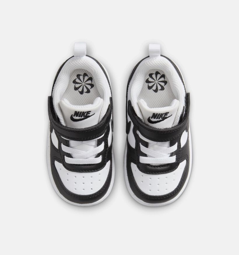 Nike Court Borough Low 2 Witte Sneakers voor jongens, meisjes (357235)