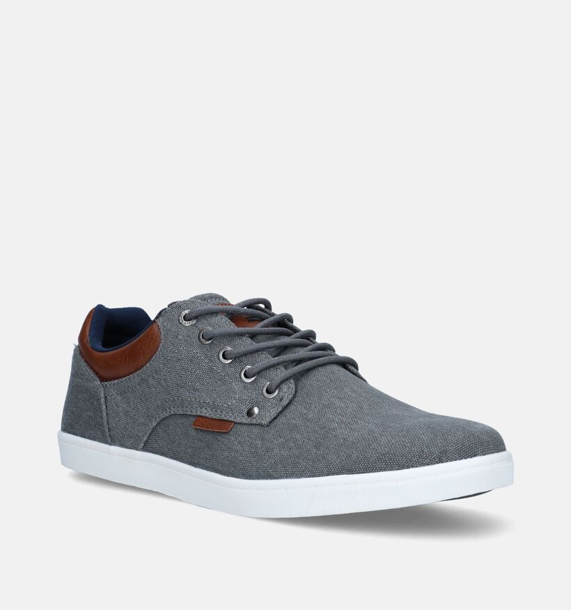 Bullboxer Chaussures à lacets en Gris pour hommes (336658) - pour semelles orthopédiques