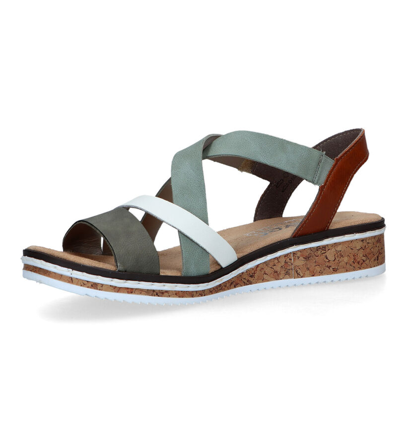 Rieker Blauwe Sandalen voor dames (339099)