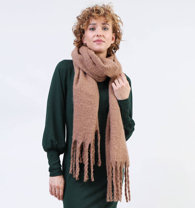 Via Limone Beige Sjaal voor dames (336687)