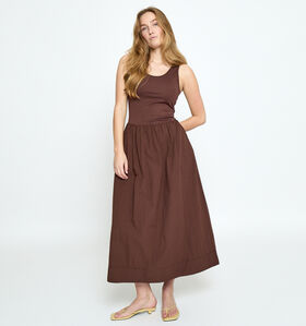 Minus Marie Robe longue en Marron pour femmes (374231)