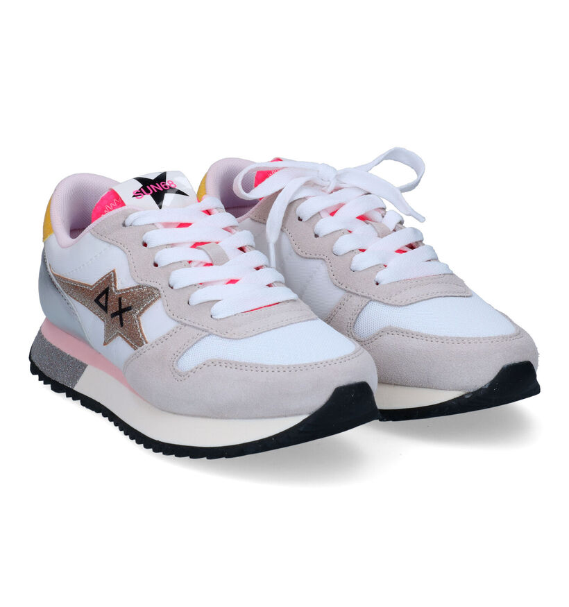 Sun 68 Stargirl Glitter Baskets en Mauve pour femmes (304665) - pour semelles orthopédiques