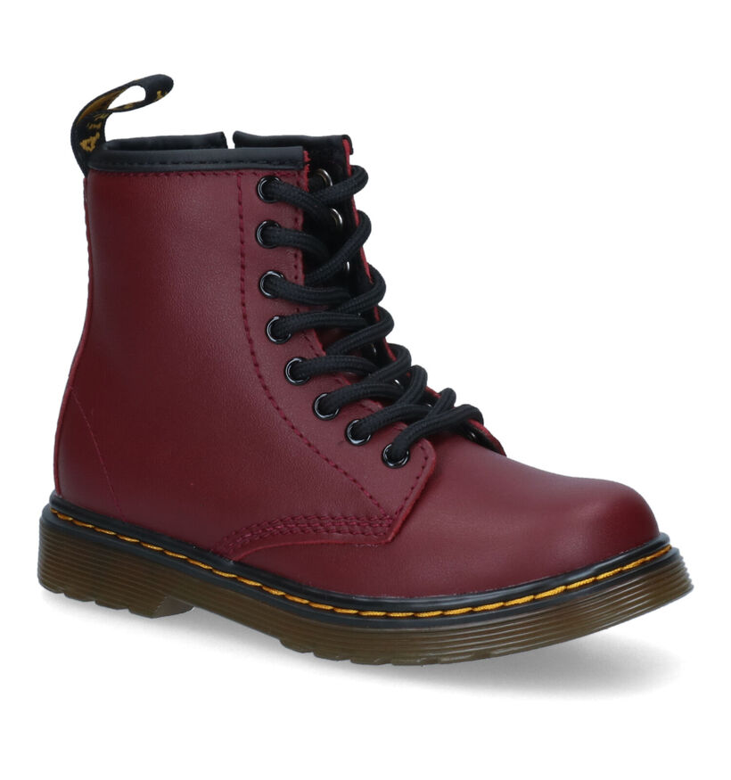 Dr.Martens 1460 J Bottines en Bordeaux pour filles (312774)