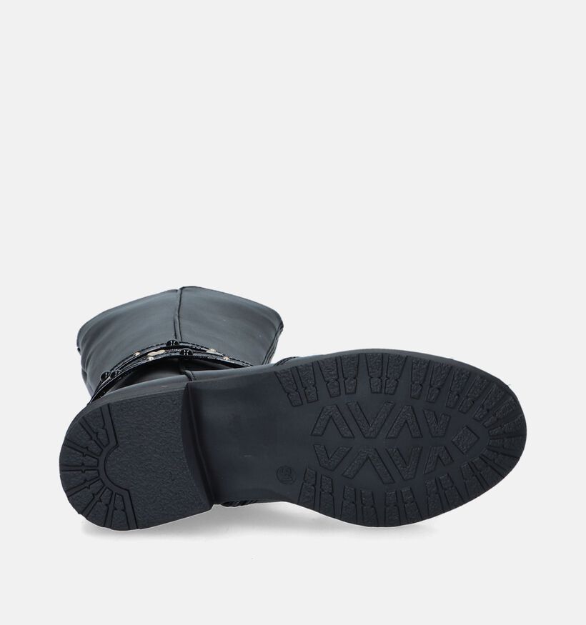 Asso Bottes hautes en Noir pour filles (346921)
