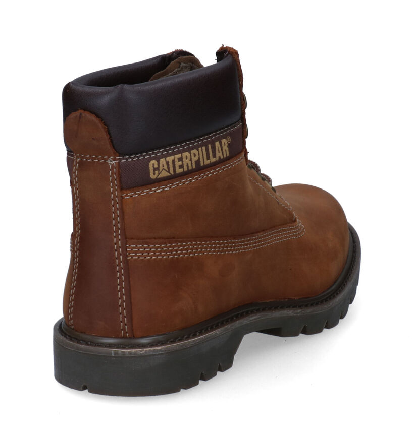 Caterpillar Colorado 2.0 Cognac Boots in nubuck (295019)