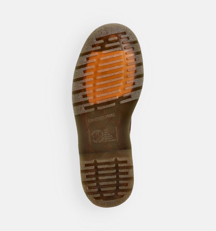 Dr. Martens 1460 Pascal Flower 8 Eye Bottines en Brun pour femmes (367507)