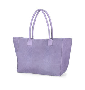 Zeen Lola Gele Shopper in leer (317400)