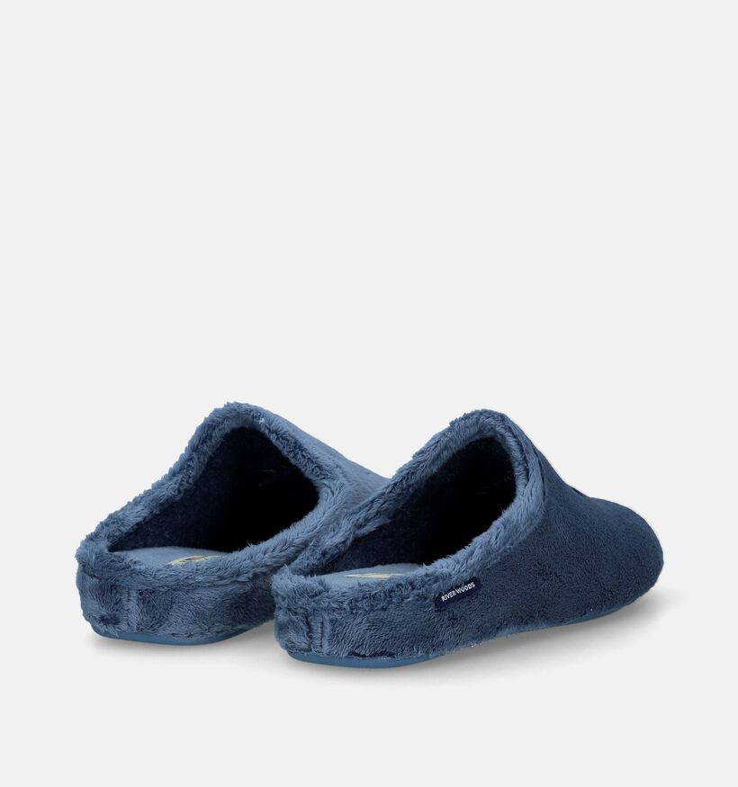 River Woods Isabel Pantoufles en Bleu pour femmes (332635)