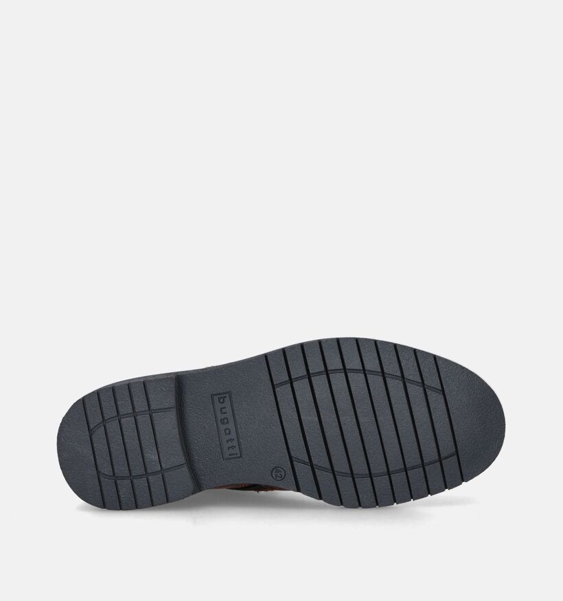 Bugatti Boots à lacets en Cognac pour hommes (346990) - pour semelles orthopédiques
