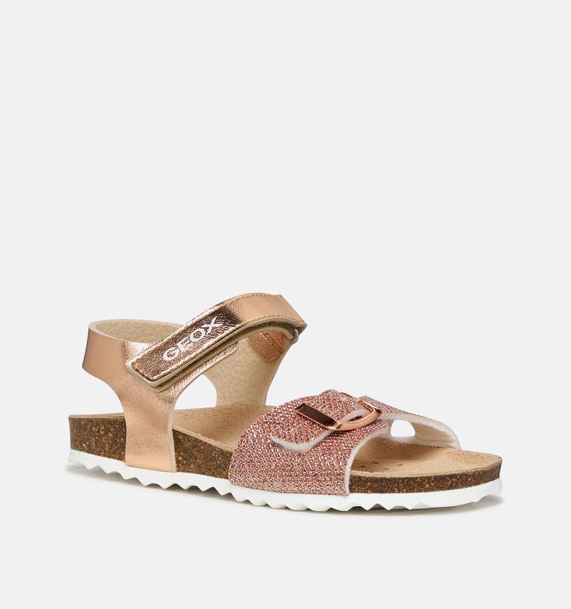 Geox Adriel Ros&eacute; Gouden Sandalen voor meisjes (368877)
