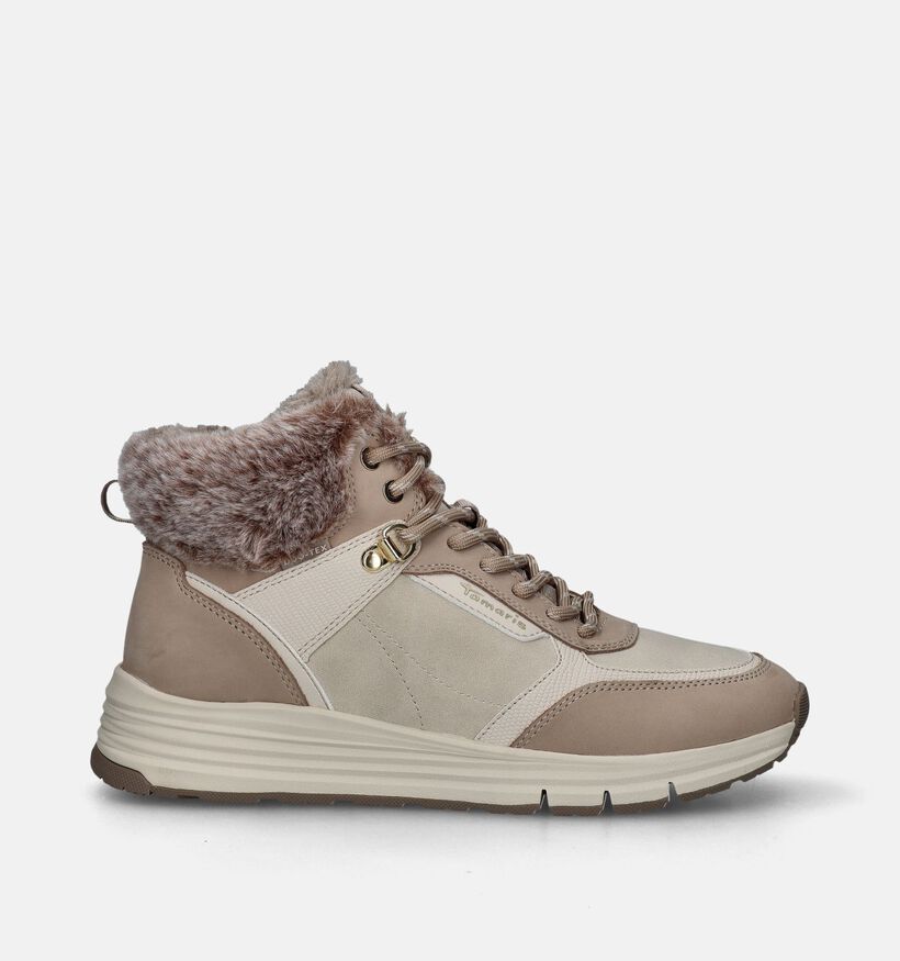 Tamaris Baskets montantes en Beige pour femmes (344709)
