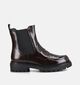 Marco Tozzi Bottines Chelsea en Brun fonc&eacute; pour femmes (379034)