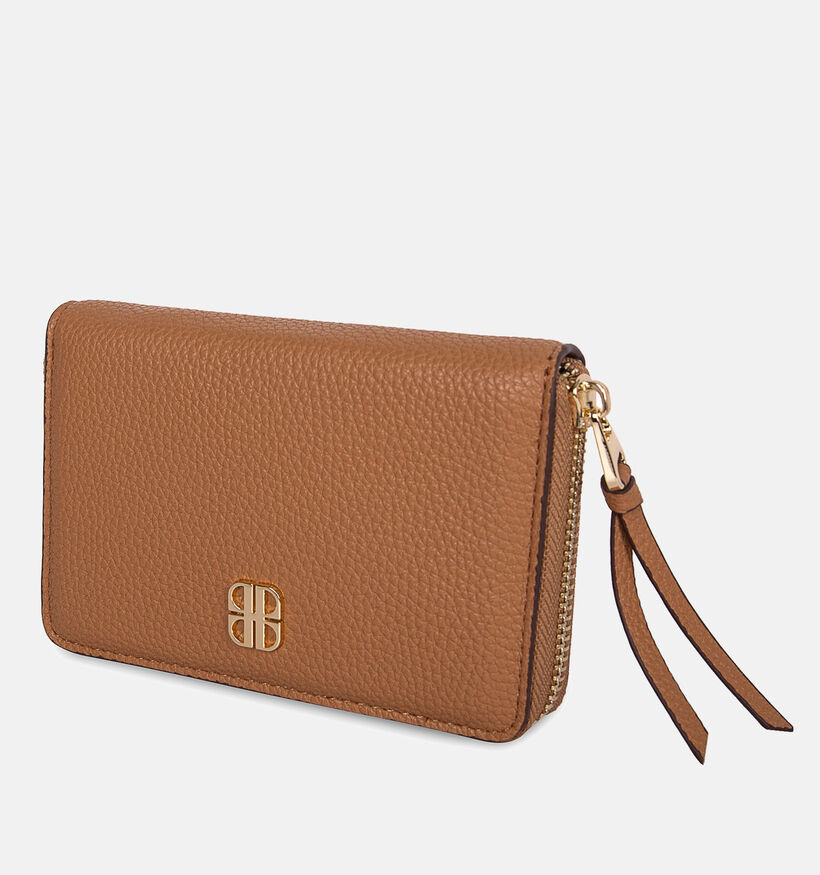 Laurent David Cognac Ritsportemonnee voor dames (374040)