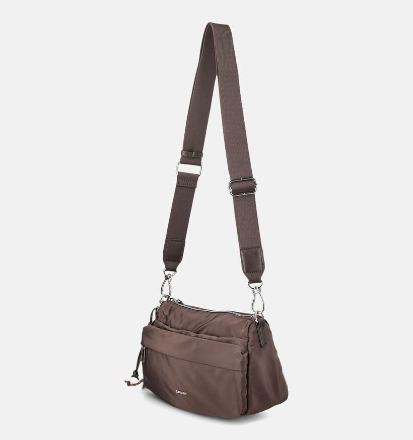 Suri Frey Sandey Donkerbruine Crossbodytas voor dames (379147)
