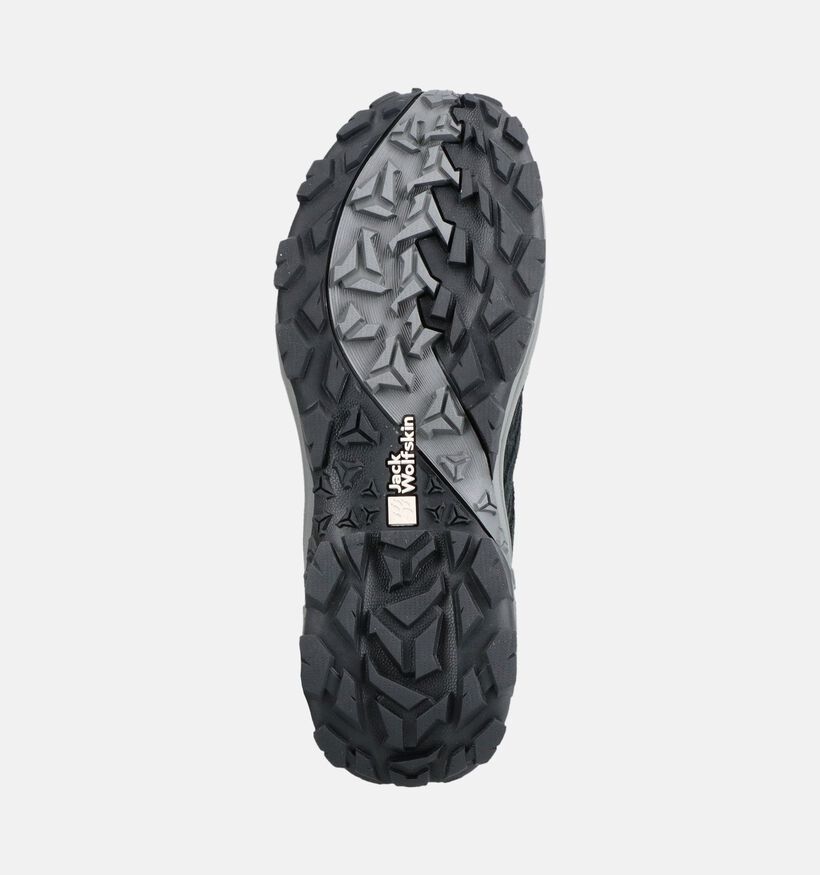 Jack Wolfskin Vojo Tour Texapore Low Zwarte Wandelschoenen voor heren (380232) - geschikt voor steunzolen