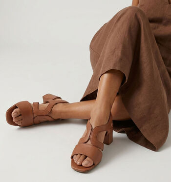 Gabor Best Fitting Sandales Cognac