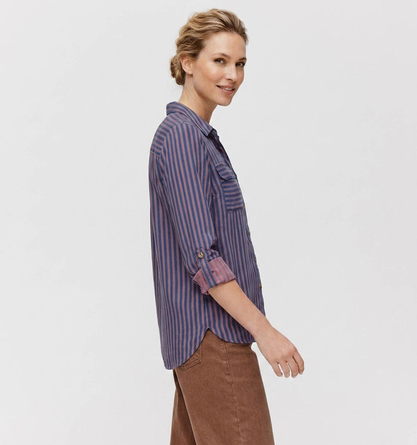 Vero Moda Bumpy Donkerblauwe Hemd voor dames (381311)