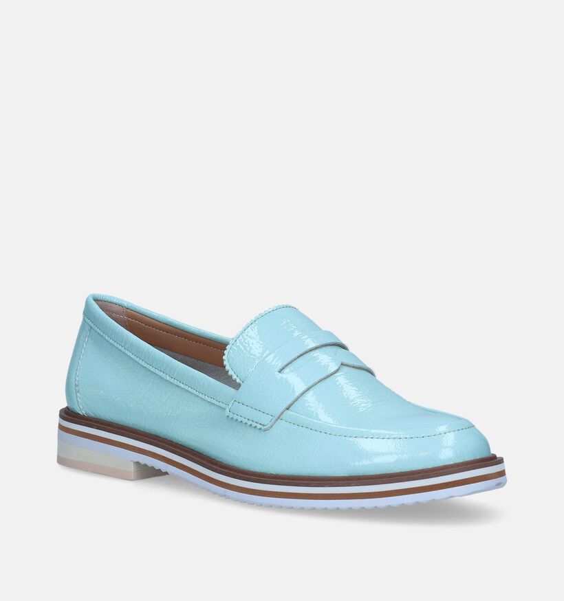 Regarde Le Ciel Dalma-02 Chaussures sans lacets en Bleu pour femmes (337333)