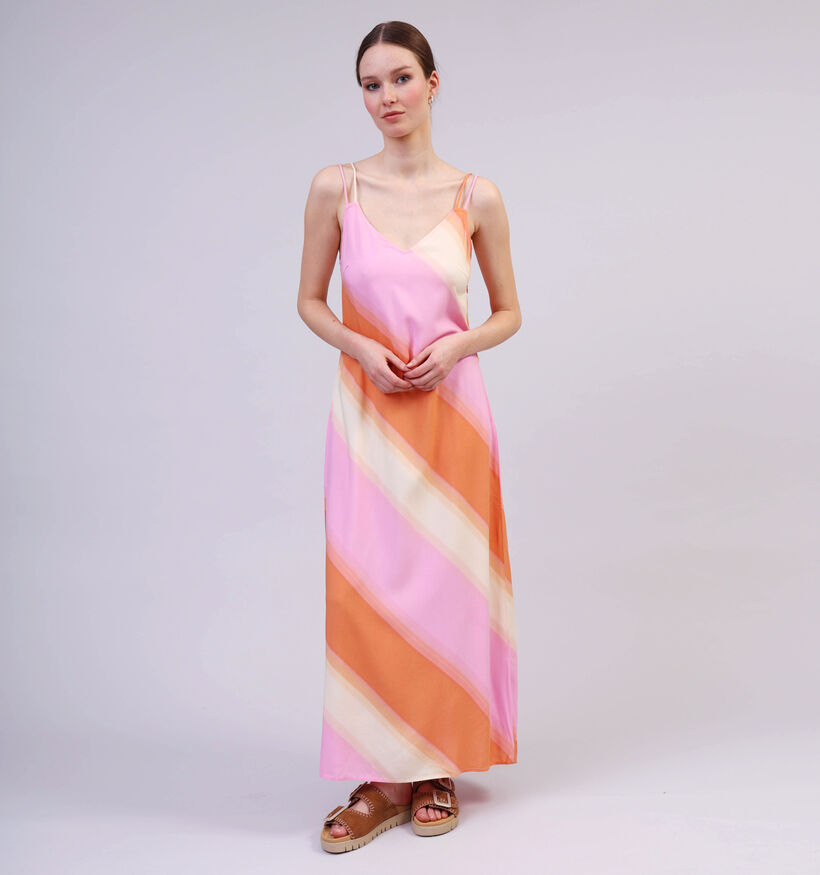 Vero Moda Vanya Oranje Maxi jurk voor dames (352146)