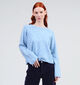 Vero Moda Jupiter Pull en tricot en Bleu pour femmes (346138)