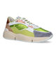 Hampton Bays Groene Chunky sneakers in leer (324184)